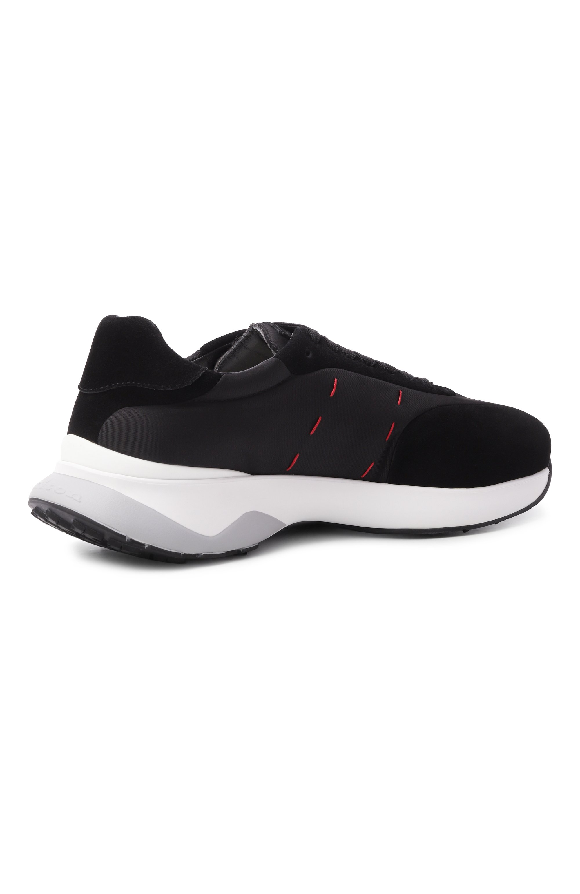 Комбинированные кроссовки KITON, арт. USSA374N0133301, фото 5