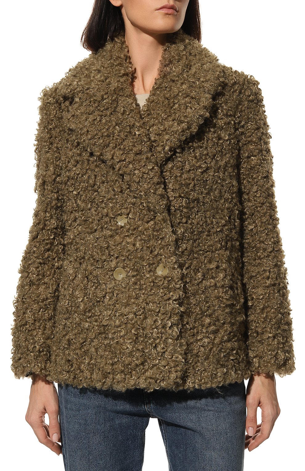 Шуба из экомеха PATRIZIA PEPE, арт. 2O0020_E009, фото 3