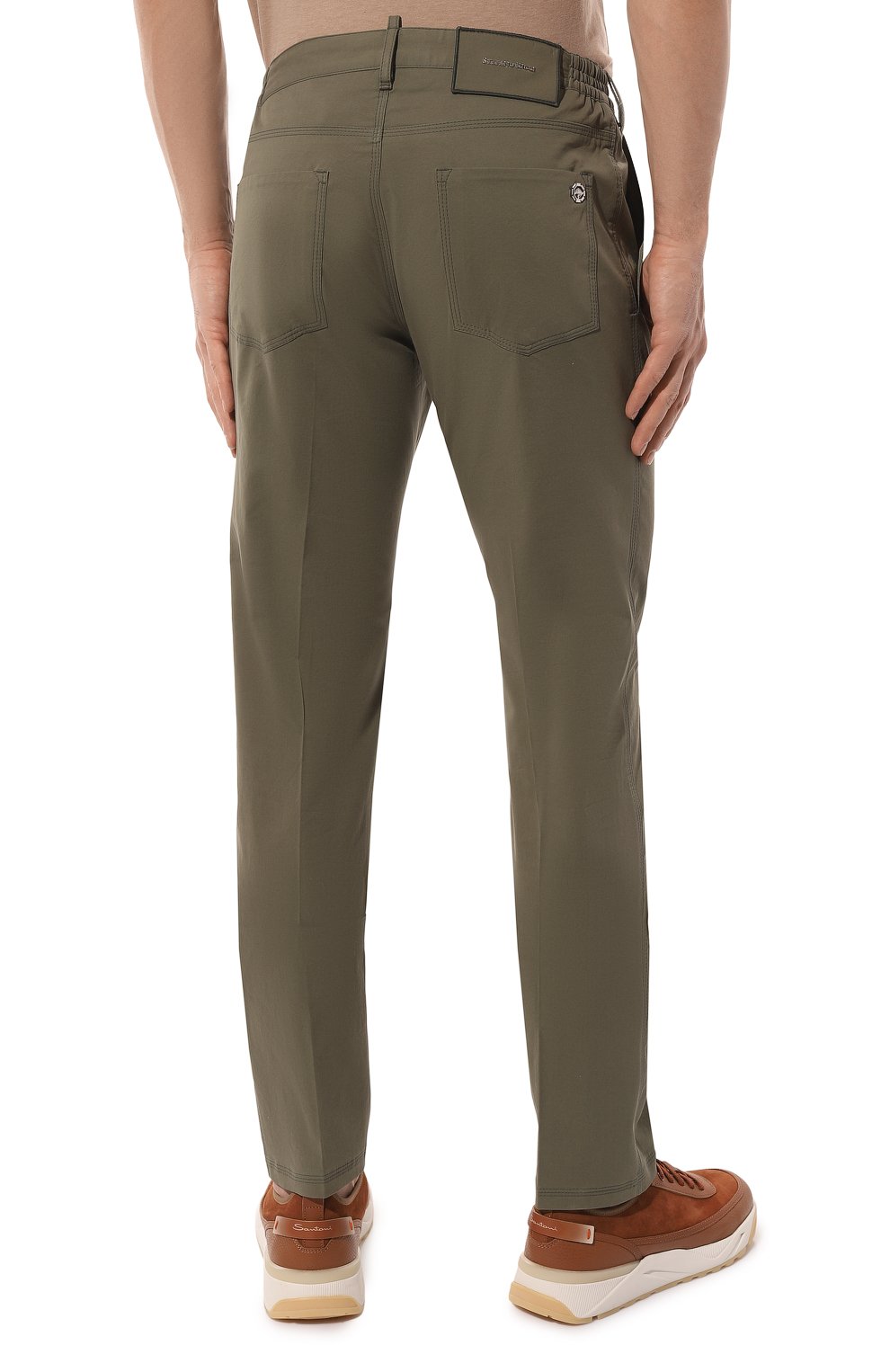 Хлопковые брюки STEFANO RICCI, арт. MBT3100030/SE68, фото 4