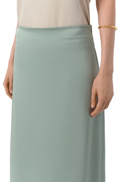 Юбка WEEKEND MAX MARA светло-зеленого цвета по цене 24500 руб., арт. ANGEL0, фото 5 Юбка WEEKEND MAX MARA, арт. ANGEL0, фото 5