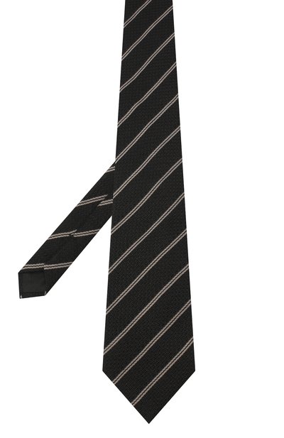 Галстук из шелка и шерсти TOM FORD черного цвета по цене 25950 руб., арт. 8TF14/XTF, фото 2 Галстук из шелка и шерсти TOM FORD, арт. 8TF14/XTF, фото 2