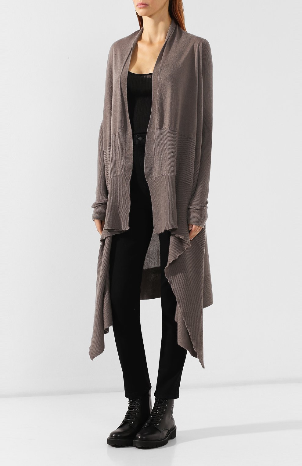 Кашемировый кардиган RICK OWENS, арт. RP19F5643/WSL, фото 2
