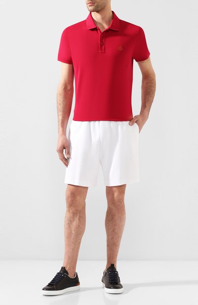 Хлопковое поло MONCLER, арт. F1-091-8A710-00-83921, фото 2