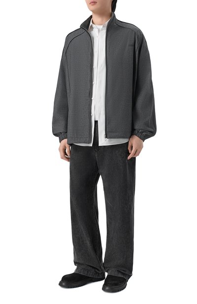 Шерстяная толстовка JUUN.J темно-серого цвета по цене 115000 руб., арт. JC6141P00, фото 2 Шерстяная толстовка JUUN.J, арт. JC6141P00, фото 2