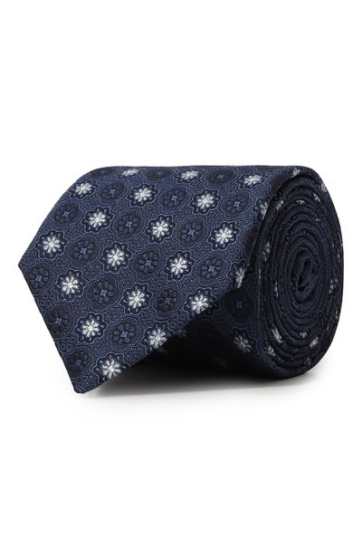 Мужской шелковый галстук CANALI, арт. 18/HJ03941