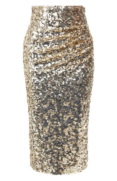 Женская юбка с пайетками DOLCE & GABBANA, арт. F4BS1T/HLMZM