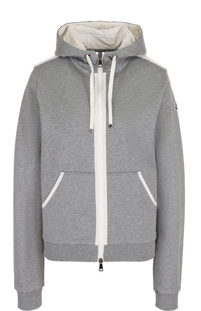 Хлопковый кардиган на молнии с капюшоном MONCLER, арт. C2-093-84989-00-8098W, фото 1