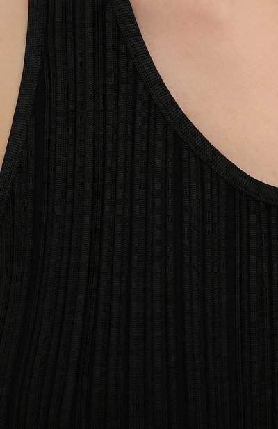 Платье из вискозы ACNE STUDIOS черного цвета по цене 38750 руб., арт. A20269, фото 5 Платье из вискозы ACNE STUDIOS, арт. A20269, фото 5