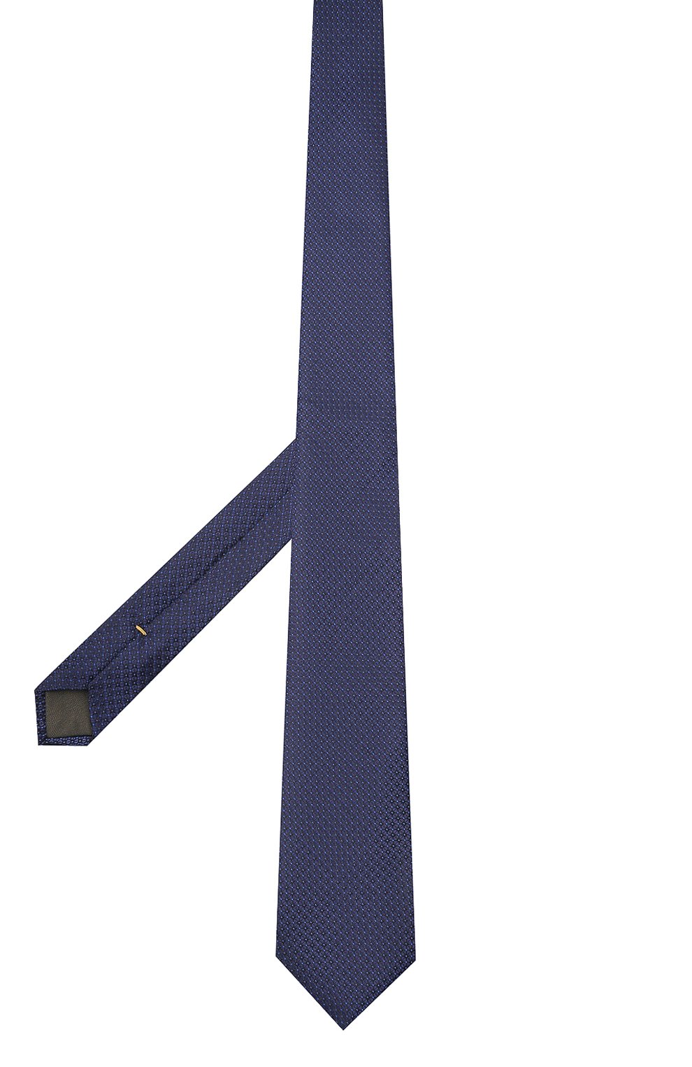 Шелковый галстук CANALI темно-синего цвета по цене 11500 руб., арт. 18/HJ03280, фото 2 Шелковый галстук CANALI, арт. 18/HJ03280, фото 2