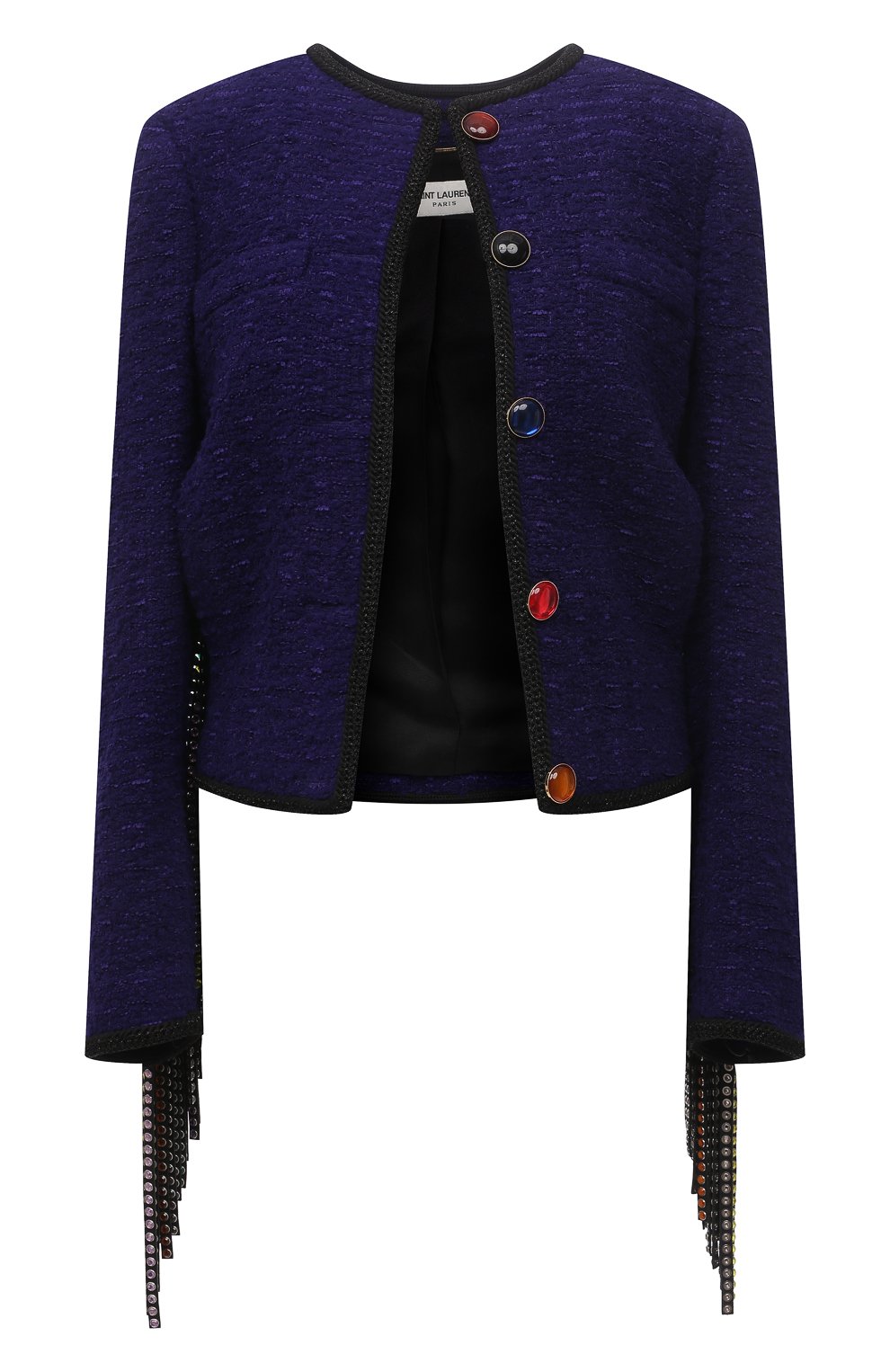 Жакет из шерсти и шелка SAINT LAURENT, арт. 678431/Y7D30, фото 1