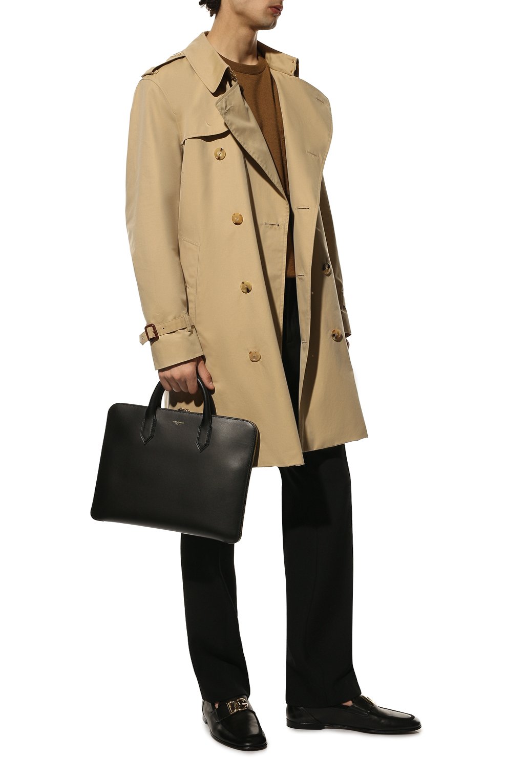 Кожаная сумка для ноутбука monreale DOLCE & GABBANA, арт. BM1710/AC954, фото 5