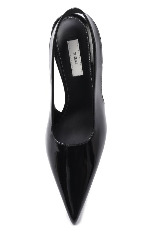 Кожаные туфли TOTEME 252-WAS0205-LE0091 Чёрный  252-WAS0205-LE0091 Фото 6