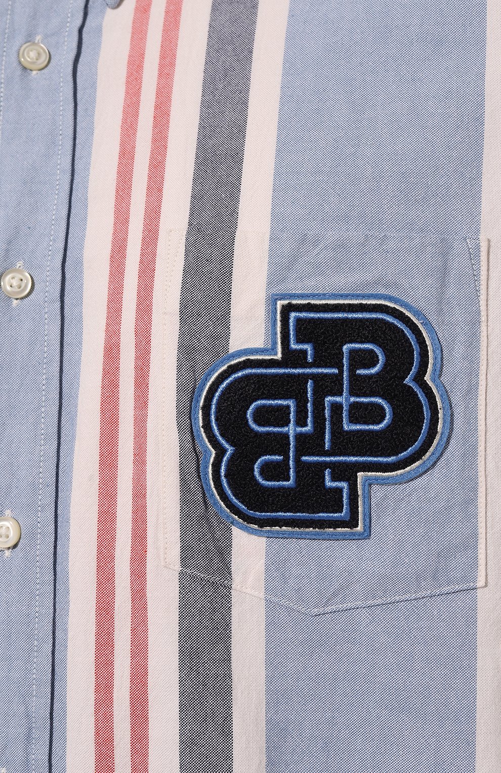 Хлопковая рубашка BOSS ORANGE, арт. 50483662, фото 5