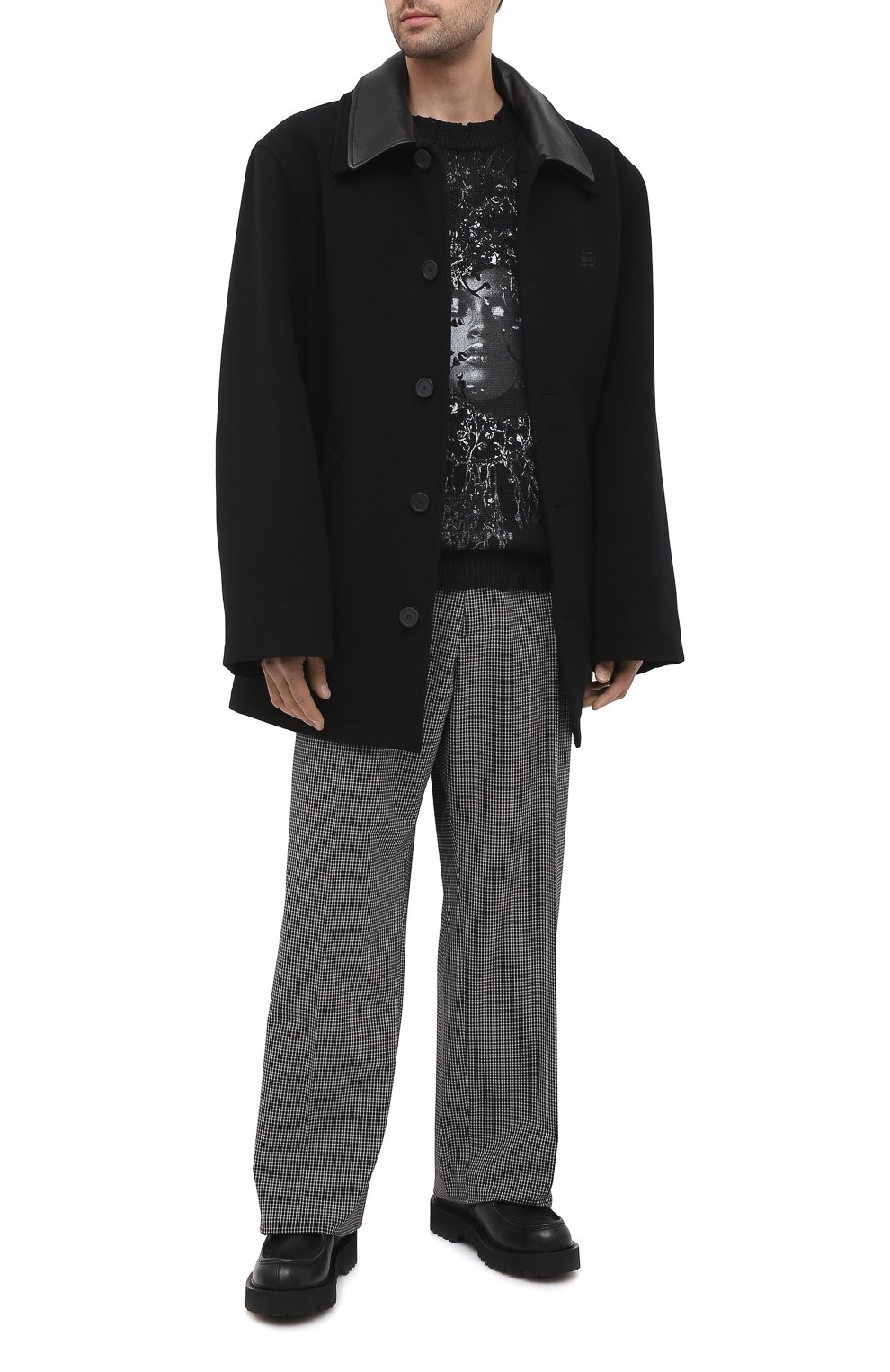 Свитер RH45 черного цвета по цене 28050 руб., арт. JK04-I, фото 2 Свитер RH45, арт. JK04-I, фото 2