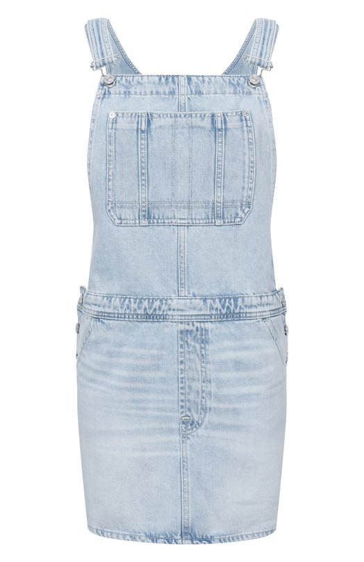 Джинсовое платье Dungaress Skirt 7 For All Mankind 7U690555-3DP Голубой 7U690555-3DP
