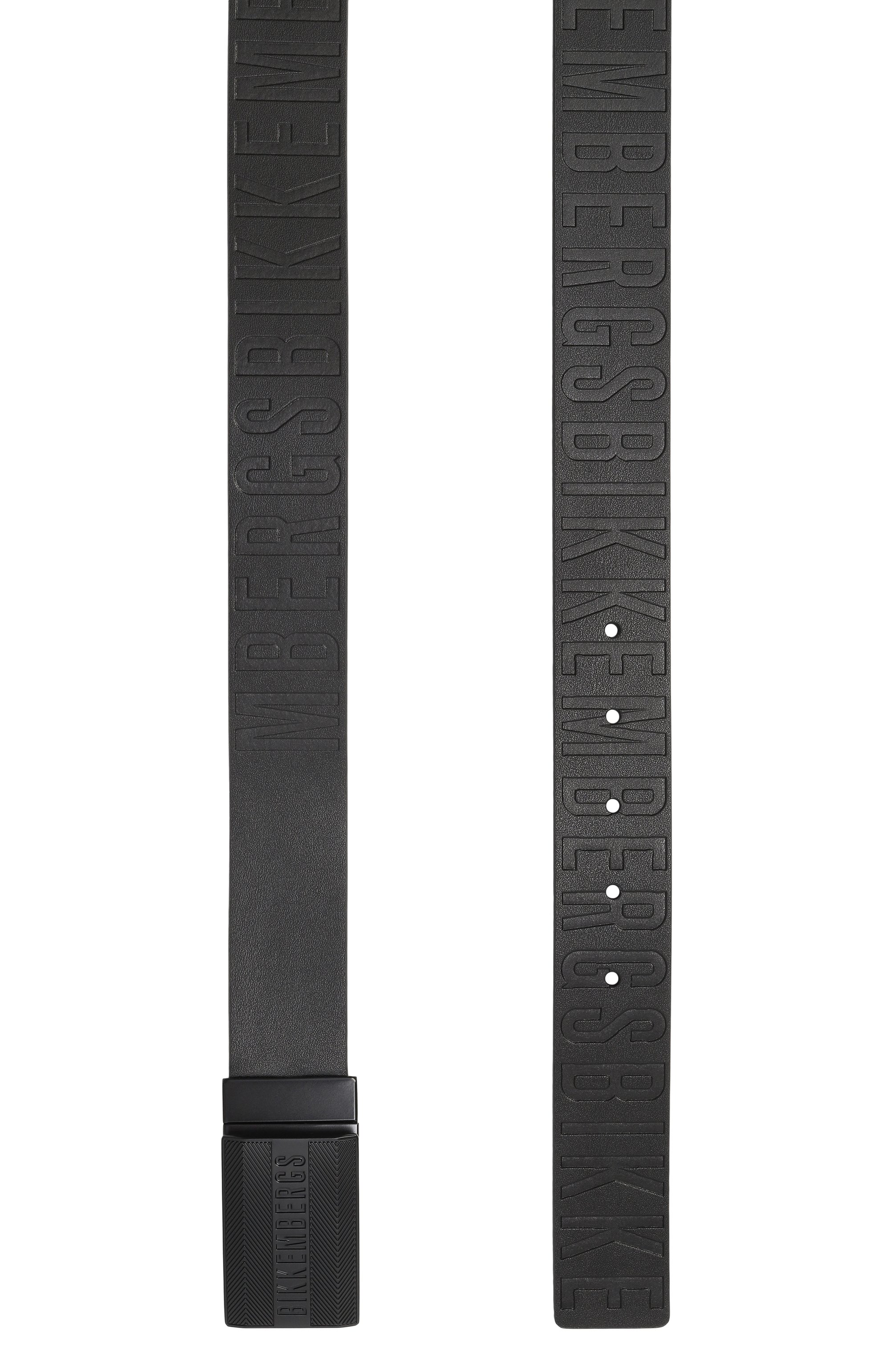 Кожаный ремень DIRK BIKKEMBERGS черного цвета по цене 11750 руб., арт. BKCU01221M120, фото 3 Кожаный ремень DIRK BIKKEMBERGS, арт. BKCU01221M120, фото 3