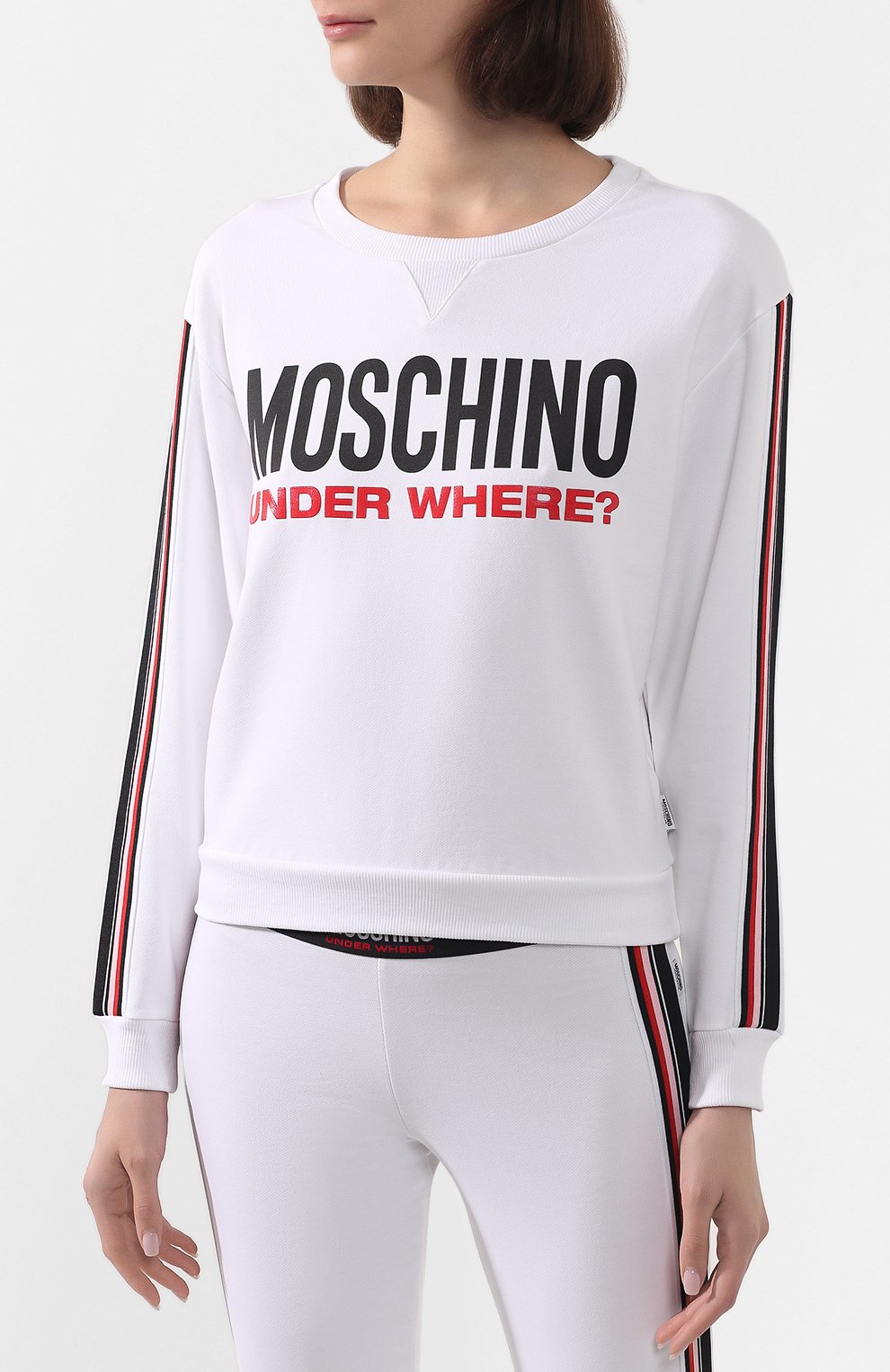 Хлопковый свитшот MOSCHINO, арт. A1717/9012, фото 3