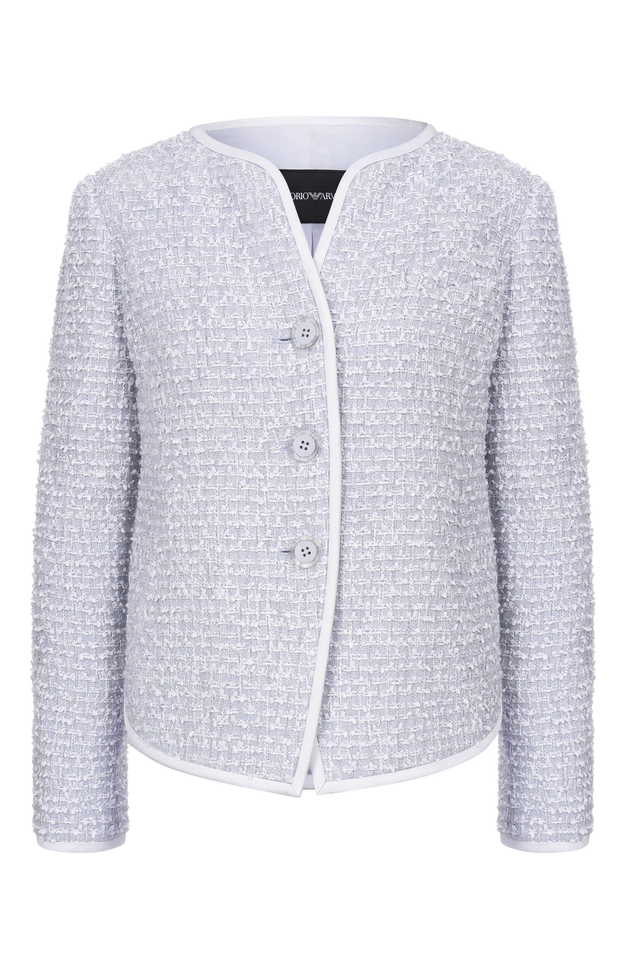 Твидовый жакет EMPORIO ARMANI, арт. EW003299/AF20486, фото 1