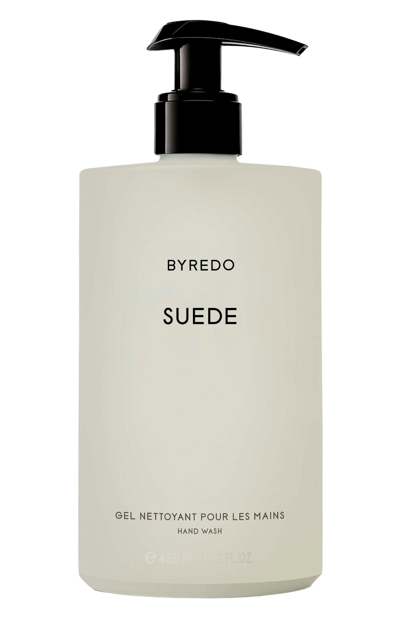 Жидкое мыло для рук suede (450ml) BYREDO бесцветного цвета по цене 8360 руб., арт. 7340032859522, фото 1 Жидкое мыло для рук suede (450ml) BYREDO, арт. 7340032859522, фото 1