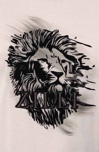 Хлопковая футболка ZILLI, арт. TSR001M0110VLW000, фото 5