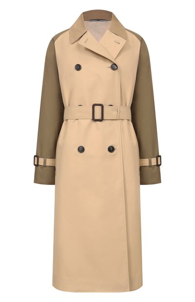 Женский хлопковый тренч WEEKEND MAX MARA, арт. WKDCANASTA