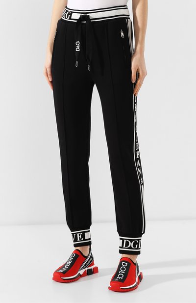 Хлопковые джоггеры DOLCE & GABBANA, арт. FTBDTT/FU7DU, фото 3