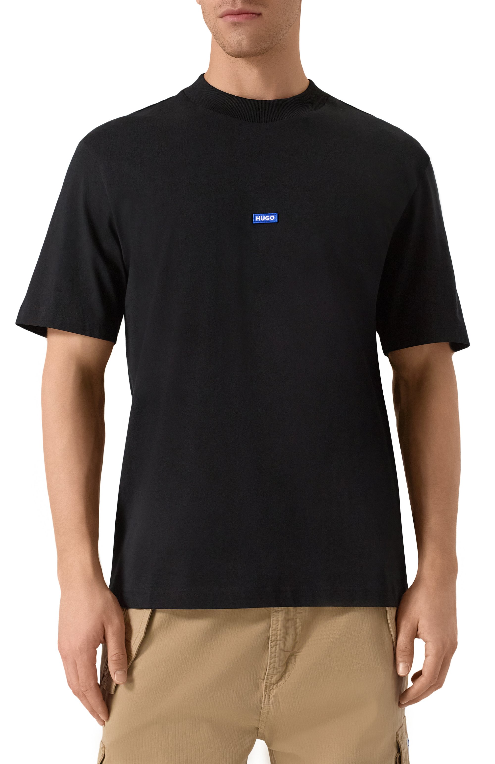 Хлопковая футболка HUGO BLUE, арт. 50509991, фото 3