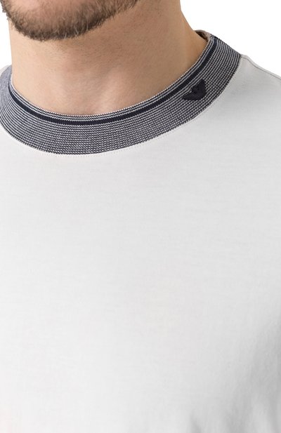 Хлопковая футболка EMPORIO ARMANI, арт. EM000853/AF12926, фото 5