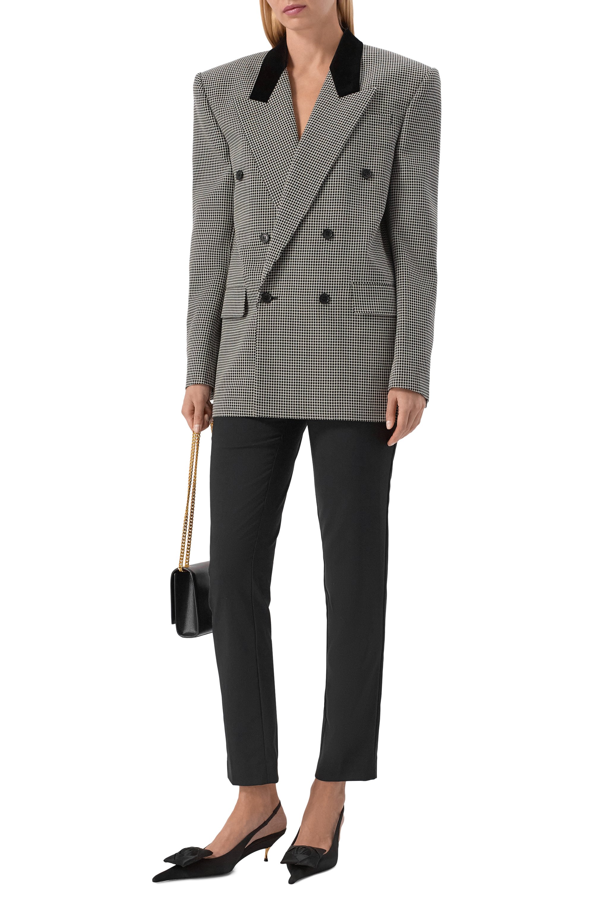 Текстильные туфли dakota 50 SAINT LAURENT, арт. 847660/9QNAG, фото 3