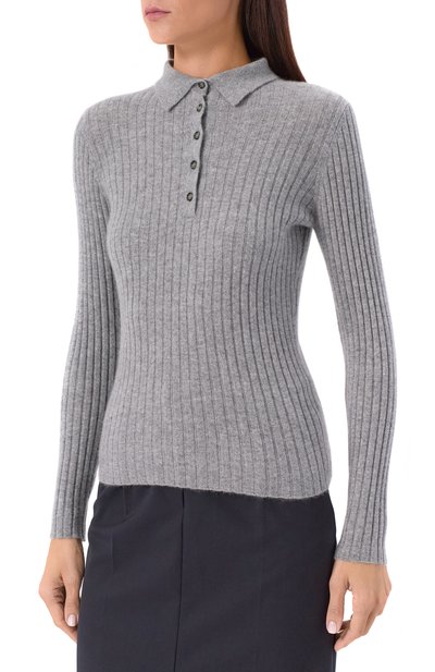 Кашемировое поло ALLUDE, арт. 255/11143, фото 3