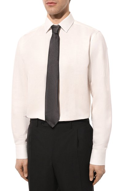 Рубашка изо льна и хлопка CANALI, арт. 7A1/GD03158, фото 3