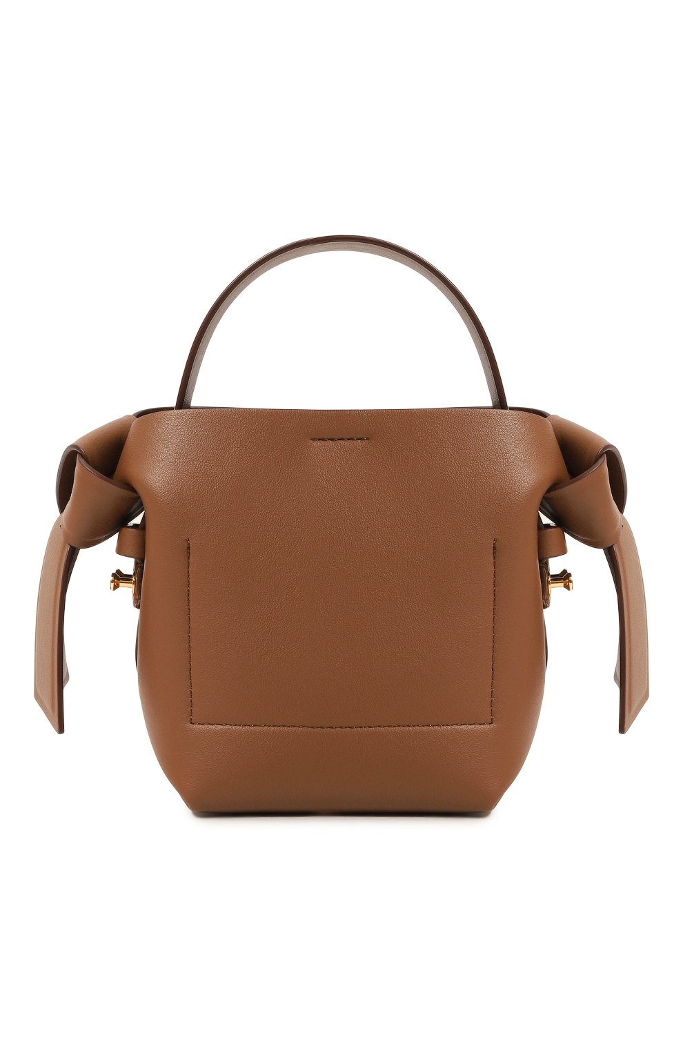 Сумка musubi micro ACNE STUDIOS коричневого цвета по цене 89950 руб., арт. MUSUBI MICR0640, фото 6 Сумка musubi micro ACNE STUDIOS, арт. MUSUBI MICR0640, фото 6