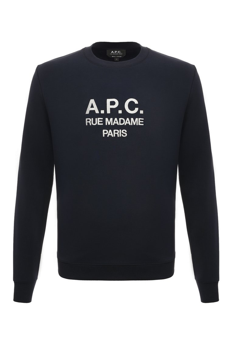 Хлопковый свитшот A.P.C., арт. C0EZDH27500IAJ, фото 1