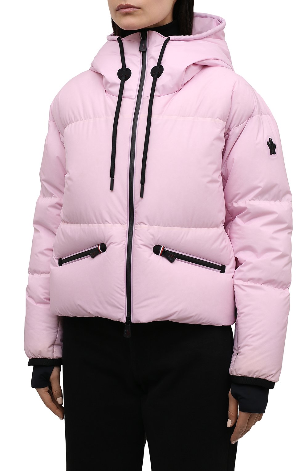 Пуховик allesaz MONCLER розового цвета по цене 175000 руб., арт. G2-098-1A000-26-539X6, фото 3 Пуховик allesaz MONCLER, арт. G2-098-1A000-26-539X6, фото 3
