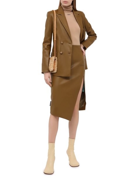 Кожаный жакет OFF-WHITE, арт. 0WJA036E20LEA0016363, фото 2