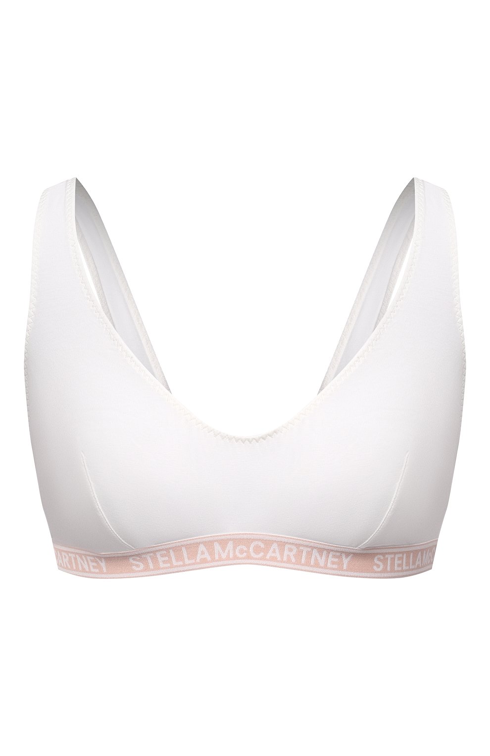 Бра-топ STELLA MCCARTNEY белого цвета по цене 11350 руб., арт. S6RK00780, фото 1 Бра-топ STELLA MCCARTNEY, арт. S6RK00780, фото 1