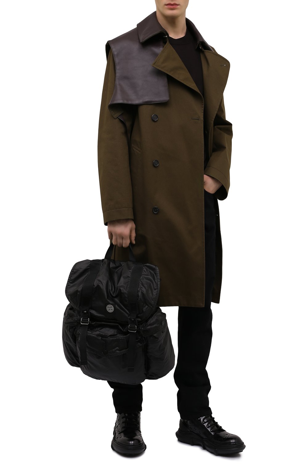 Текстильный рюкзак STONE ISLAND, арт. 751590370, фото 3