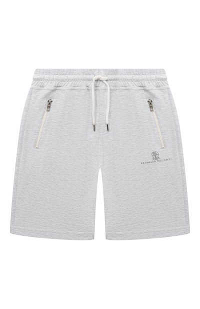 Хлопковые шорты BRUNELLO CUCINELLI, арт. BE854E387C