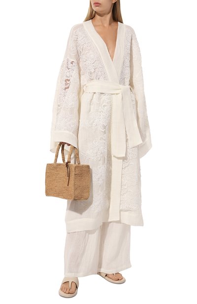 Кимоно изо льна и вискозы MAURIZIO, арт. MZS4W07250577, фото 2