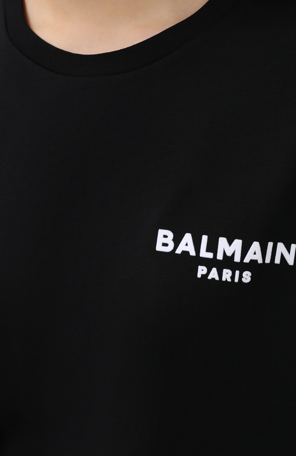 Хлопковая футболка BALMAIN, арт. UF11351/I382, фото 5