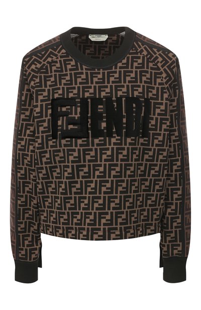 Женский хлопковый свитшот FENDI, арт. FS7102 A5HK