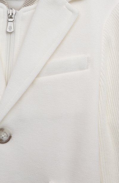 Хлопковый пиджак ELEVENTY, арт. EU2P34 J0372, фото 3