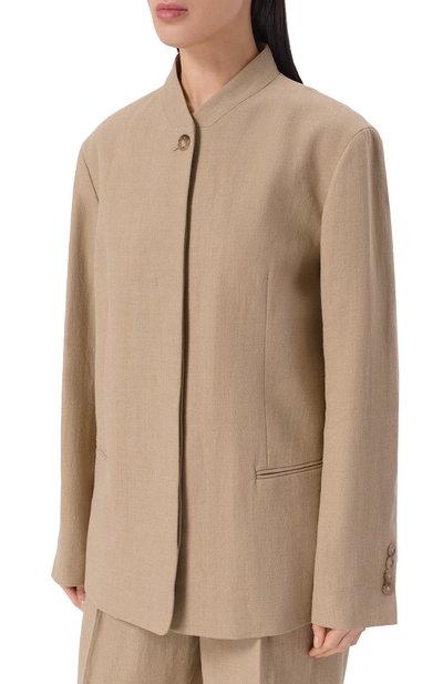 Жакет изо льна и вискозы 12 STOREEZ, арт. 137025, фото 3