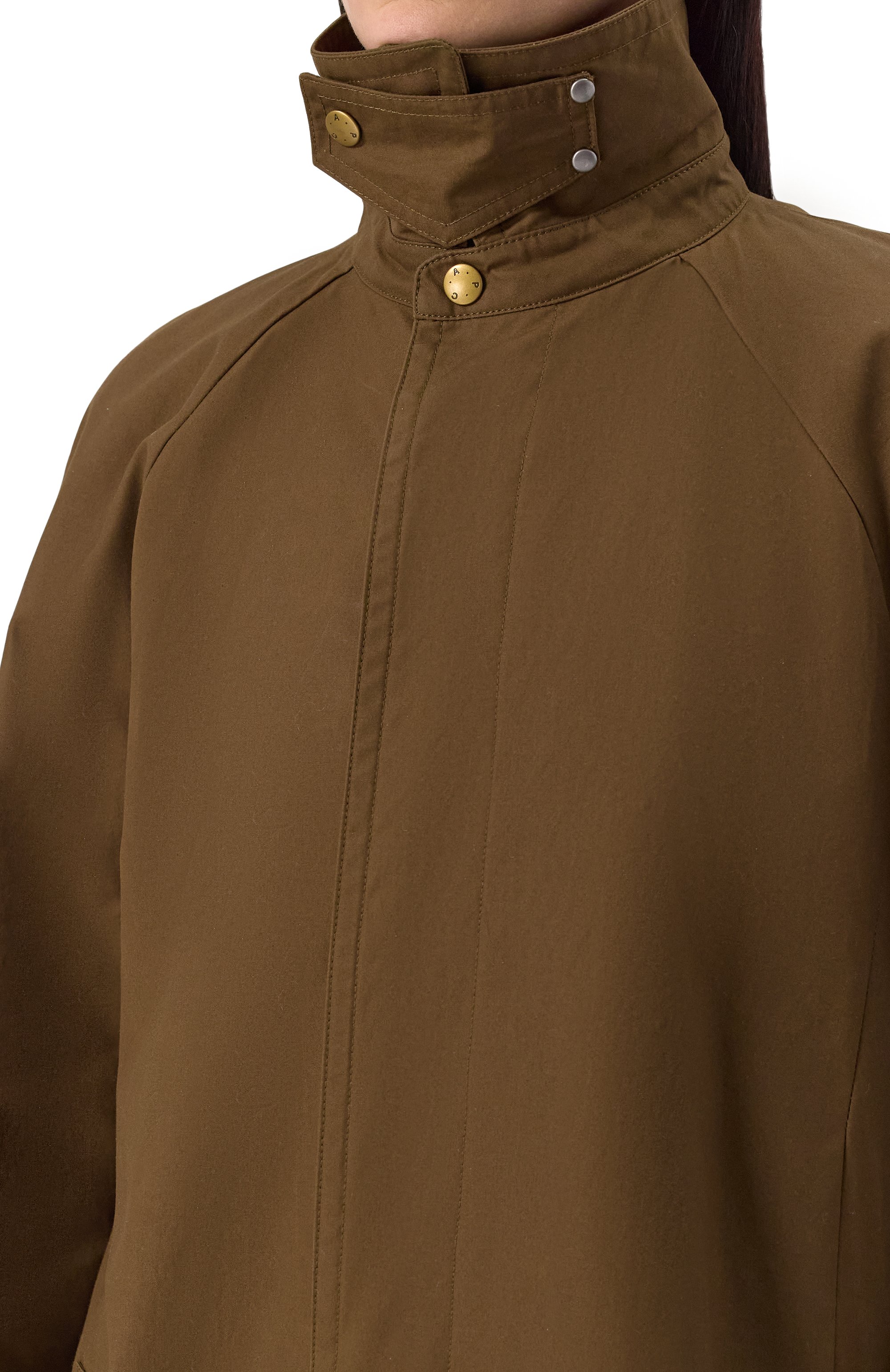 Хлопковый плащ A.P.C., арт. C0ERC-F01533, фото 5