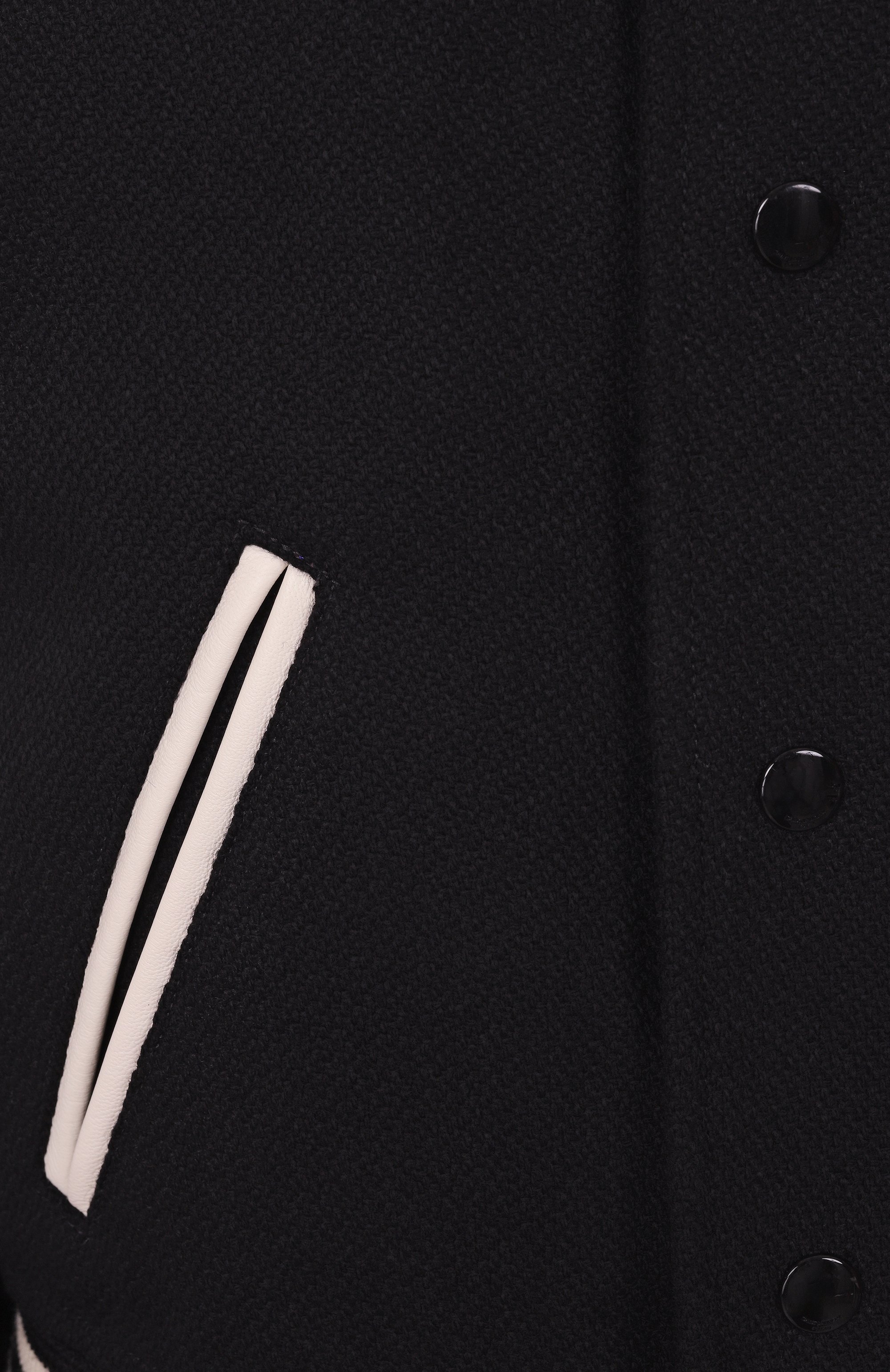 Шерстяной бомбер SAINT LAURENT, арт. 376283/Y180W, фото 6