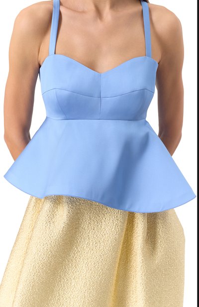 Атласный топ VIKA GAZINSKAYA, арт. SS25-12231, фото 5