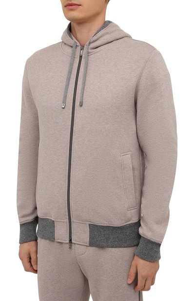 Спортивный костюм из хлопка и кашемира CAPOBIANCO, арт. 11MT30.FW00., фото 2