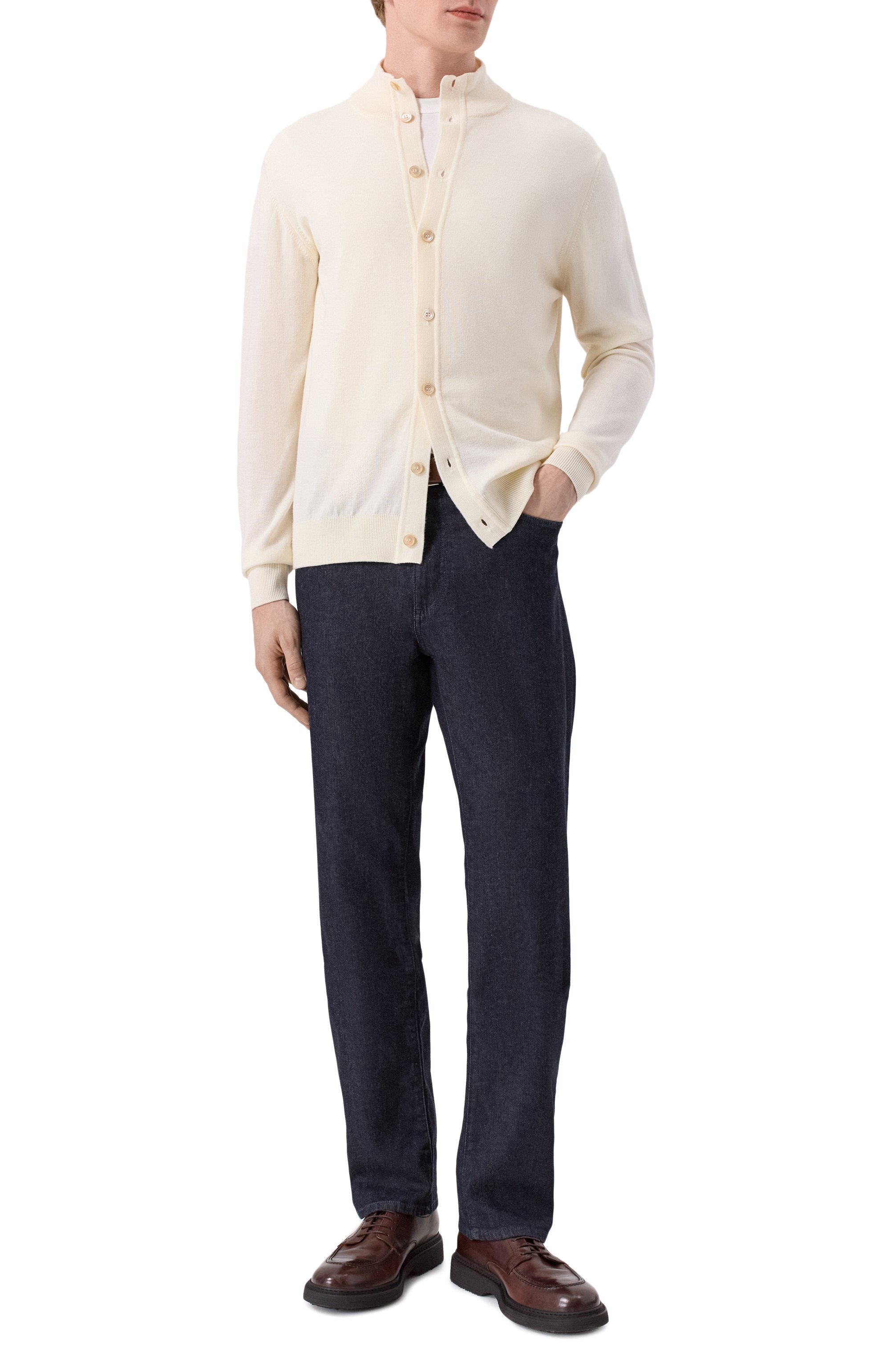 Шерстяной кардиган DANIELE FIESOLI, арт. DF9049, фото 2