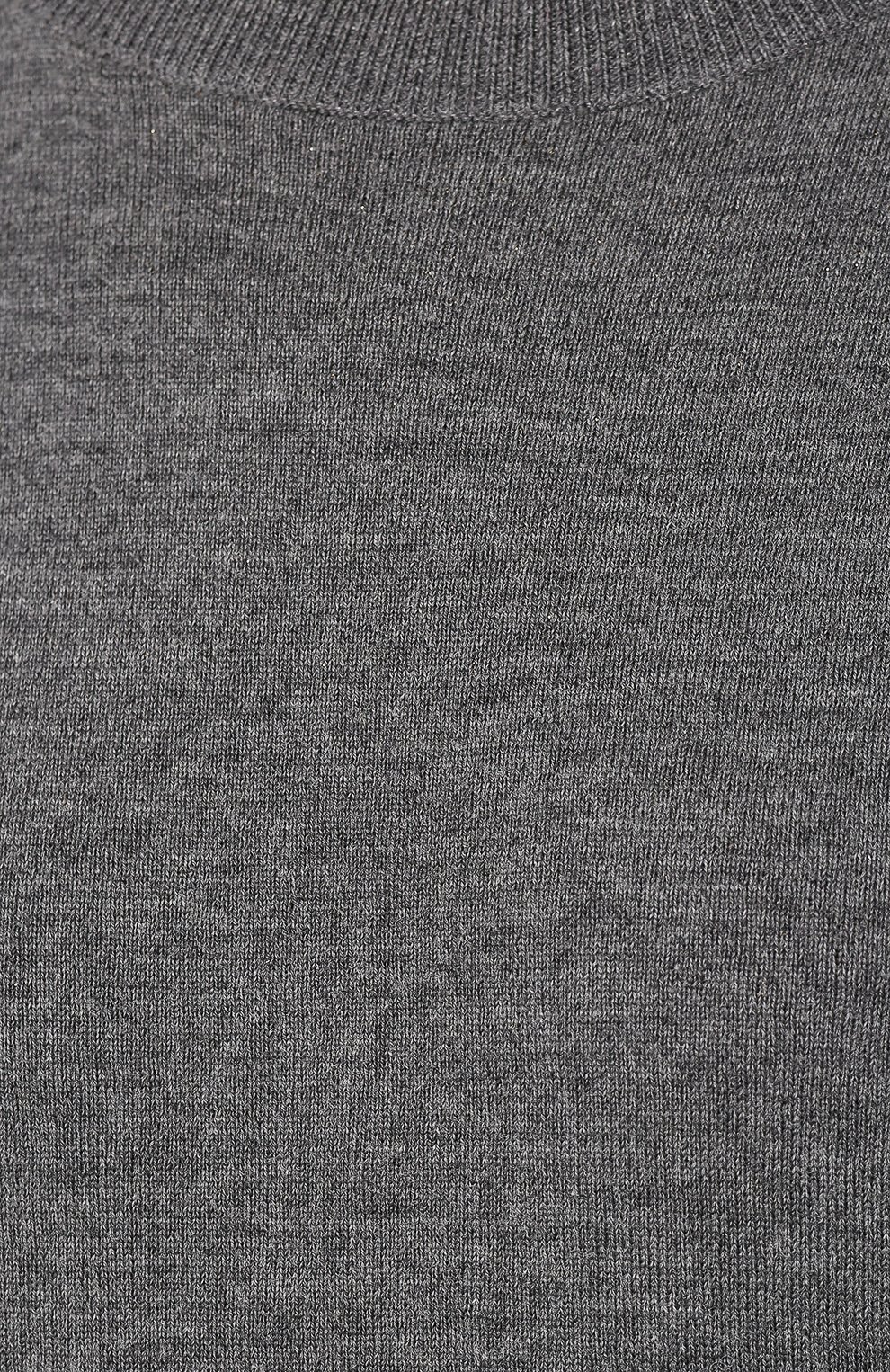 Шерстяной пуловер DRIES VAN NOTEN темно-серого цвета по цене 57000 руб., арт. 192-11204-8726, фото 5 Шерстяной пуловер DRIES VAN NOTEN, арт. 192-11204-8726, фото 5