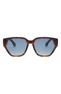 Женские солнцезащитные очки DIOR EYEWEAR коричневого цвета, арт. DI0RID1 086 | Фото 3 (Re-sync: On; Региональные ограничения белый список (Axapta Mercury): RU; Тип очков: С/з; Оптика Гендер: оптика-женское; Очки форма: Прямоугольные)